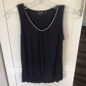 Navy tank top